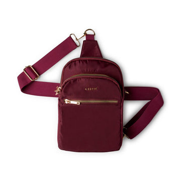 Burgundy Roundtrip Convertible Sling