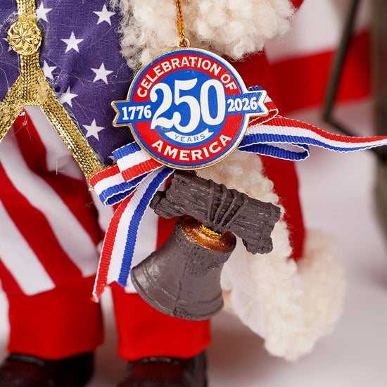 250th Celebration of America Santa Christmas Place