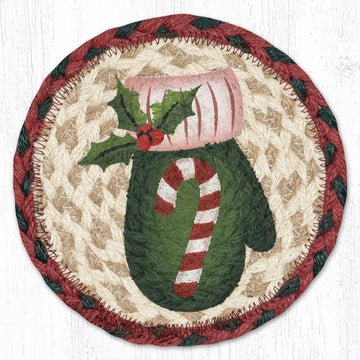 7in Green Mitten Coaster