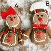 Plush Gingerbread Ornament