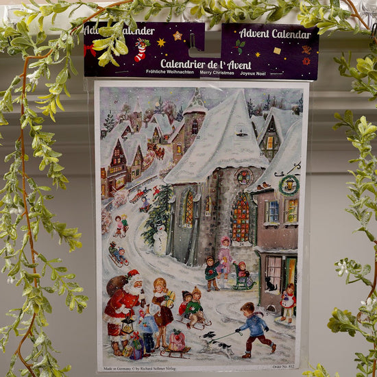 Glitter Advent Calendars - Christmas Place