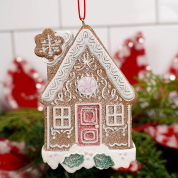 4Inch Gingerbread House Cookie Ornament
