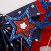 Triple Glitter Star Pick - Christmas Place