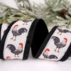 4Inch Rooster Ribbon