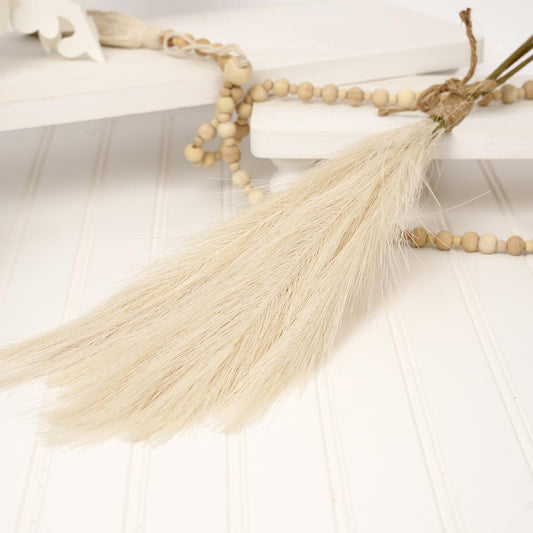 23In Beige Feather Pampas Bundle