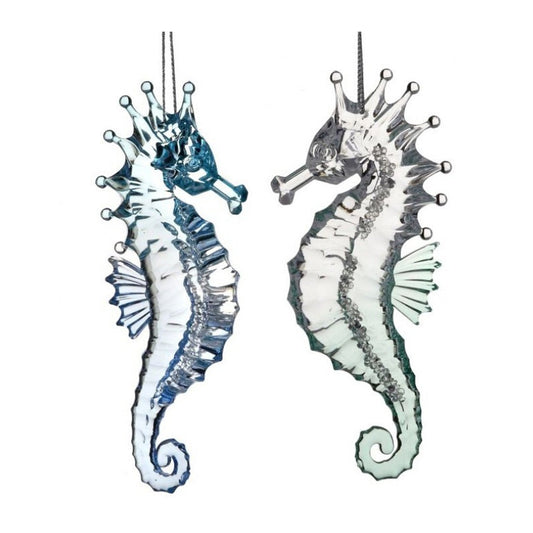 Acrylic Seahorse Ornament - Christmas Place