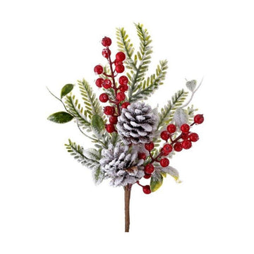 13In Snow Cedar Berry Cone Stem