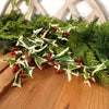 30In Fresh Cut Holly Spray - Christmas Place