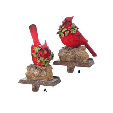 Cardinal Stocking Holder