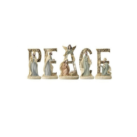 Peace Nativity Set of 5