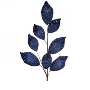 Blue Leaf Spray - Christmas Place