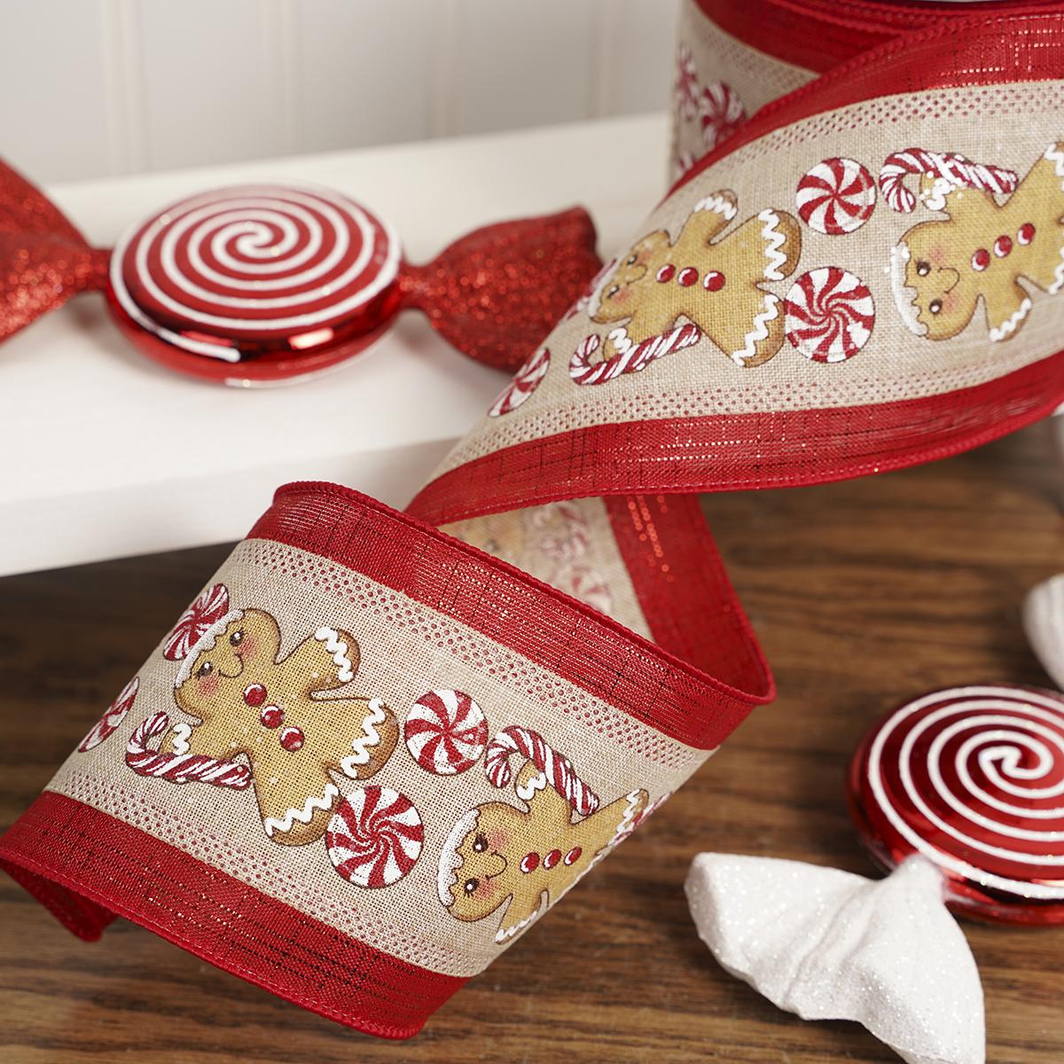 Gingerbread Peppermint Natural - Christmas Place