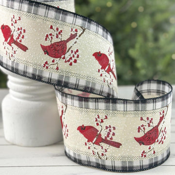 4IN Cardinal Buffalo Check