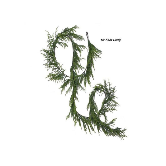15Ft Norfolk Real Touch Garland