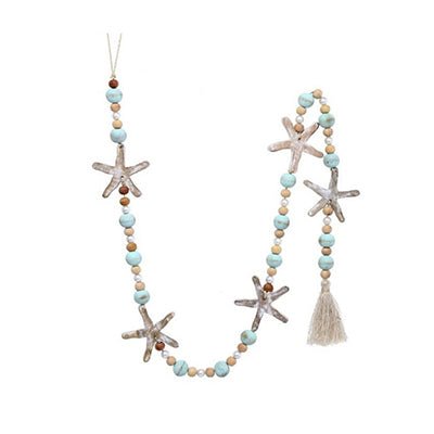 Beaded Starfish Garland - Christmas Place