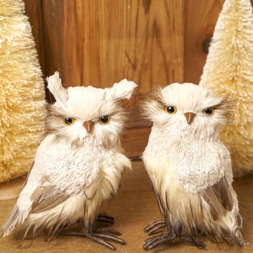 9in Snow Owl