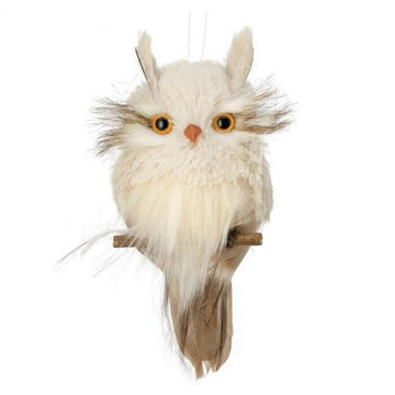 7in Natural Snow Owl