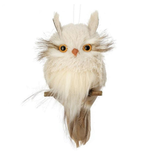 7in Natural Snow Owl