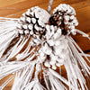 36In Long Snow Pine Cone Spray - Christmas Place