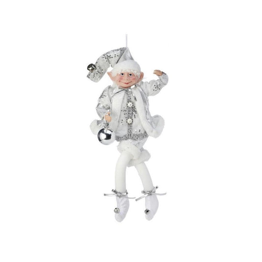 17In White Silver Winter Elf