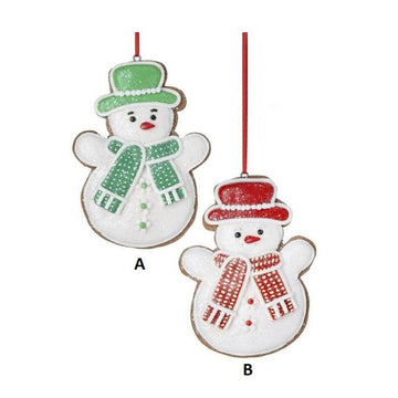 Clay Candy Snowman Ornament