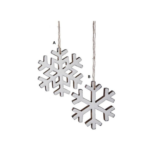 Natural Snowflake Ornament