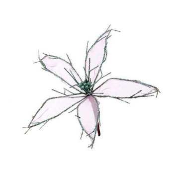 13in Ocean Lily Glitter Clip