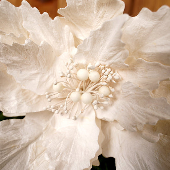 9In Winter Retreat Poinsettia Clip - Christmas Place