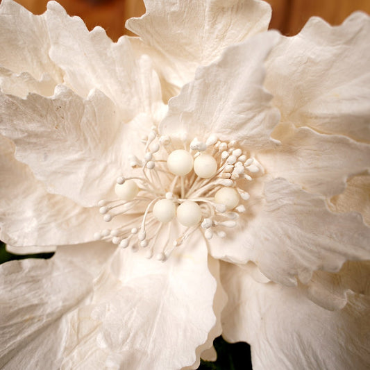 9In Winter Retreat Poinsettia Clip - Christmas Place