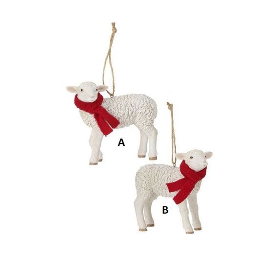 Scarf Sheep Ornament