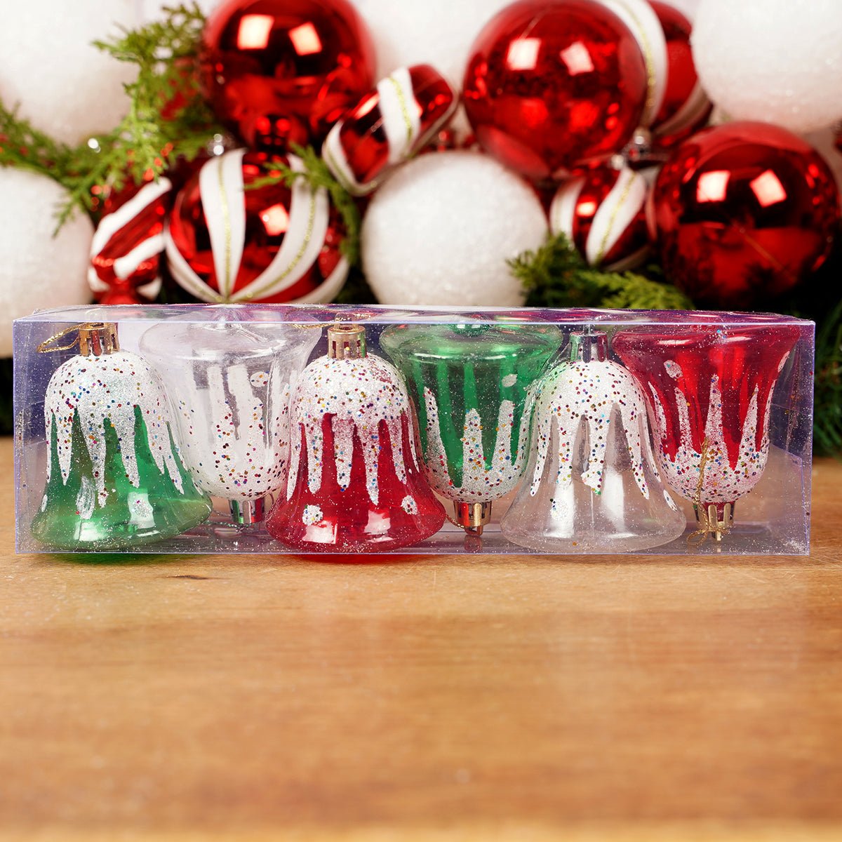 Christmas Bells Ornaments Cardinals Vintage – Christmas Place