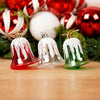 Iced Vintage Bell Ornament Set of 6 - Christmas Place
