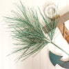 23In Aqua Long Needle Pine Spray - Christmas Place