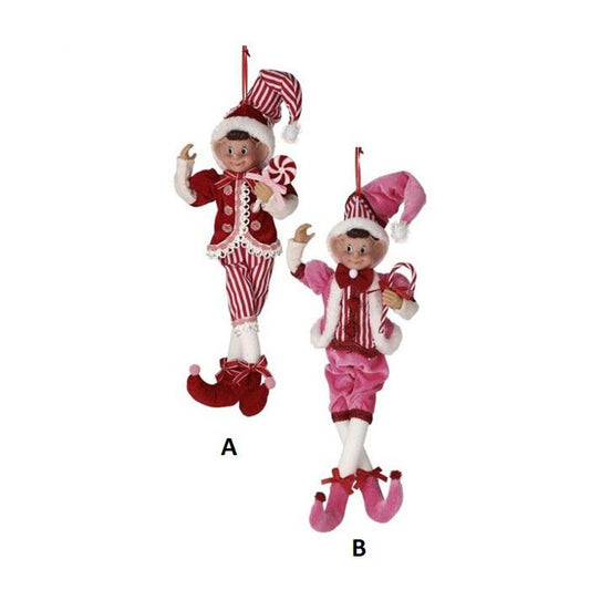 15in Red Pink Sweets Elf