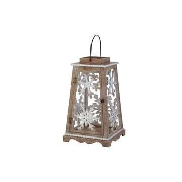 13 Inch Snowflake Lantern