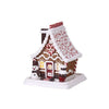 LED Snowman Gingerbread House - Christmas Place