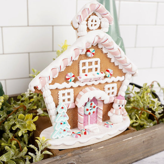 Candy Gingerbread House Flat Design for smaller spaces - Christmas Place