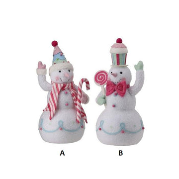 16in Soo Sweet Snowman Figurine