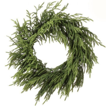 30in Just Cut Norfolk Pine Wreath