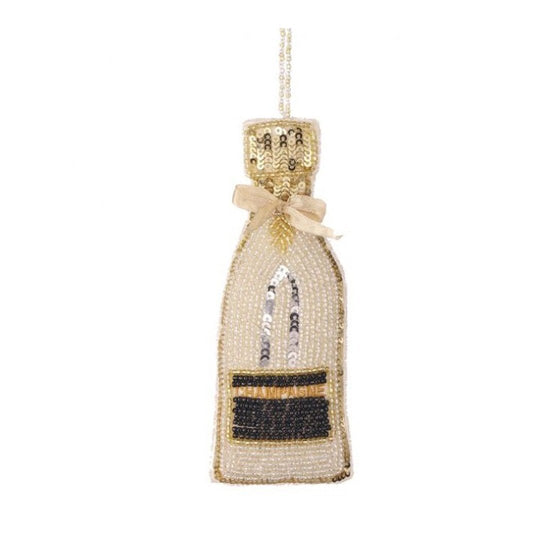 Champagne Bottle Ornament - Christmas Place