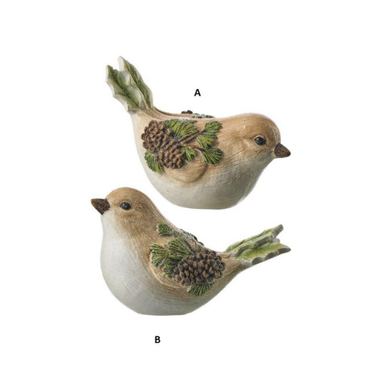 4In Leaf Cone Bird - Christmas Place