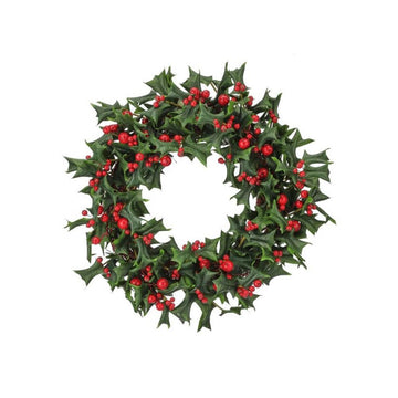 24In Pacific Northwest Holly Berry Wreath