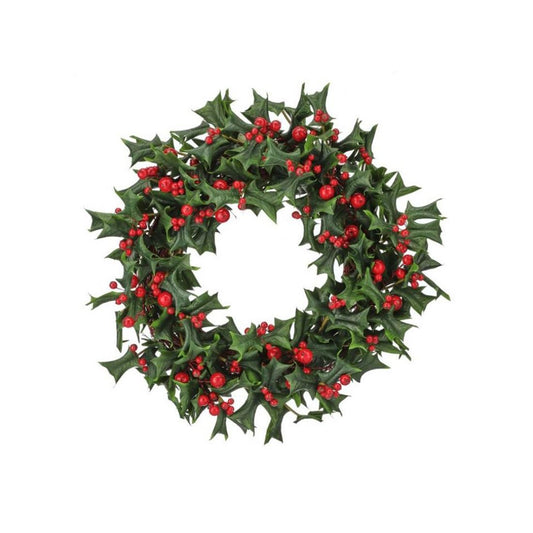 24In Pacific Northwest Holly Berry Wreath