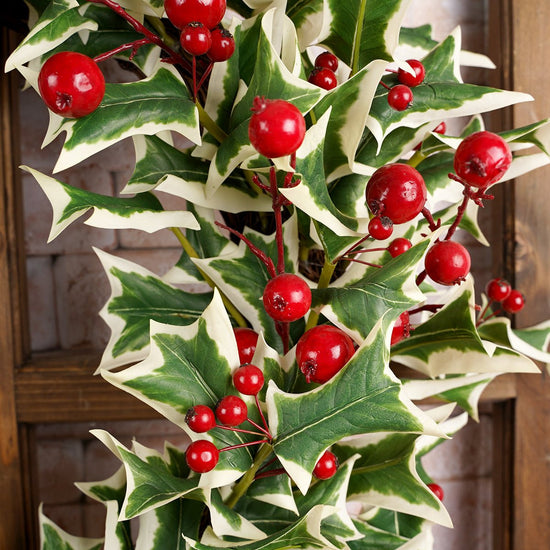 24In Pacific Northwest Holly Berry Wreath - Christmas Place
