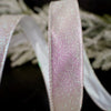 1Inch White Glitter Wired Ribbon - Christmas Place
