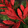 20In Red Sequin Glitter Laurel Spray - Christmas Place
