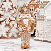 Glass Gingerbread Nutcracker Ornaments Two Styles Christmas Place