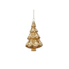 Glass Gingerbread Cookie Tree Ornament - Christmas Place