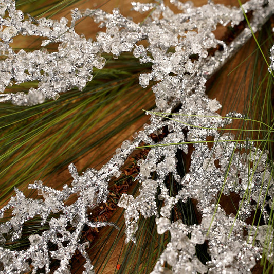 36In Silver Ice Glitter Spray - Christmas Place