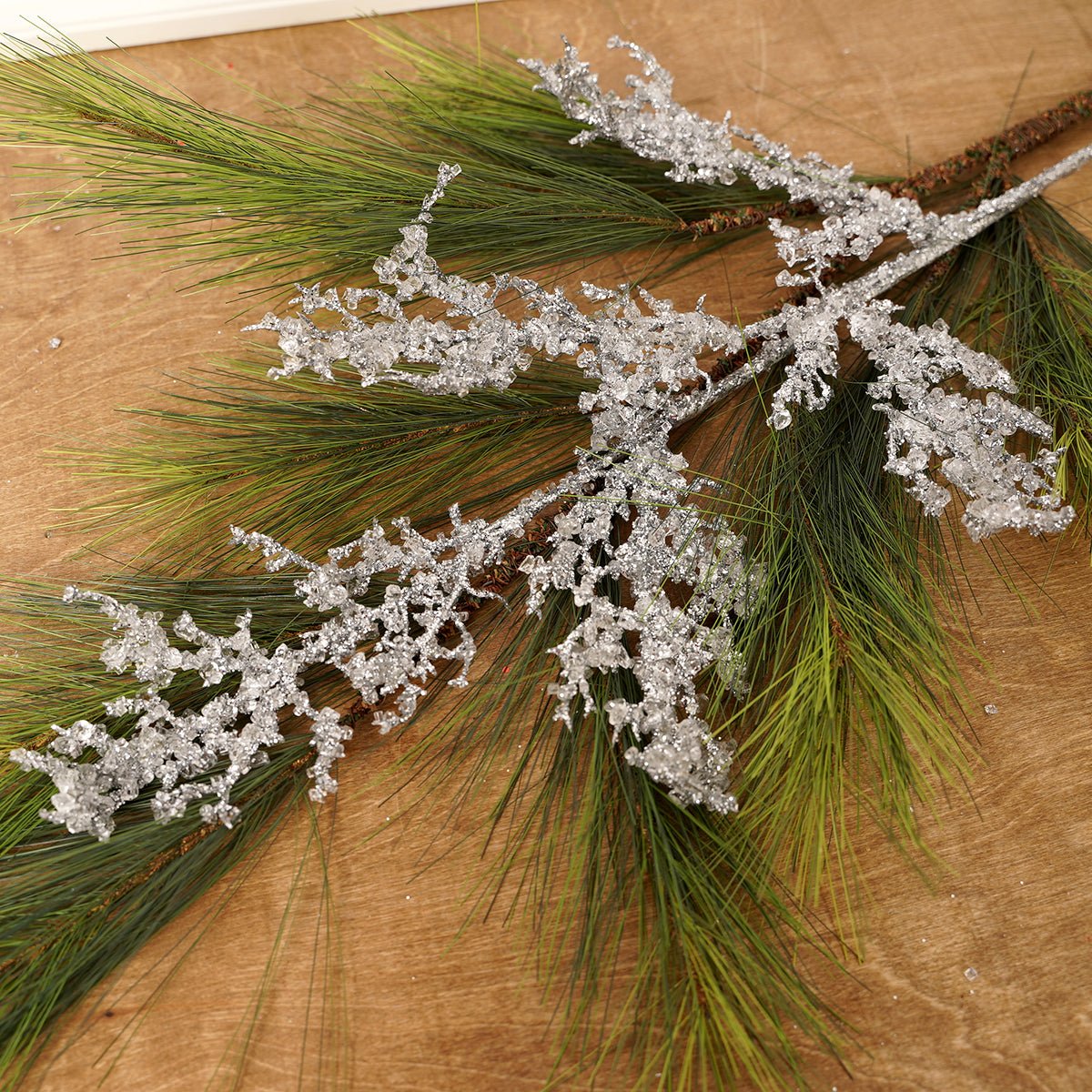 36In Silver Ice Glitter Spray - Christmas Place
